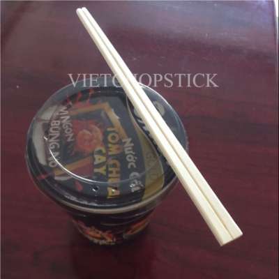 Wooden chopstick with natural color made 100% in Vietnam factory